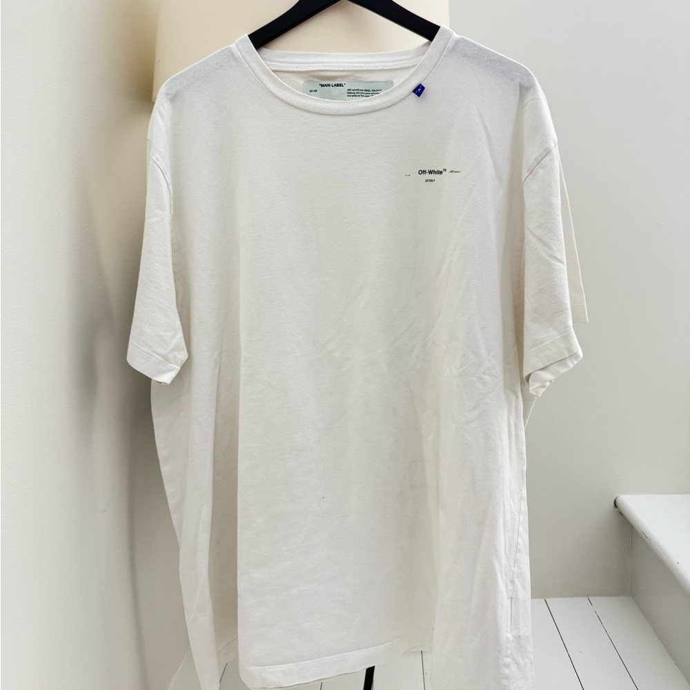 OFF-WHITE  Men's  2020 fall-winter short sleeve Tee